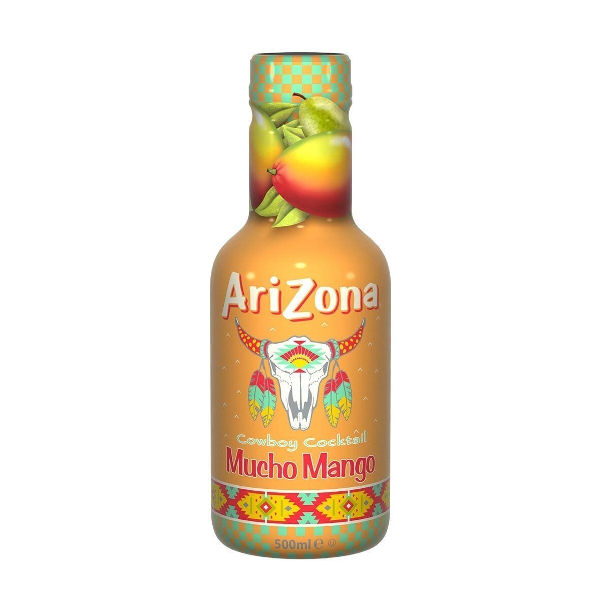 AriZona Cowboy Cocktail Mucho Mango 500ml - Out of Date